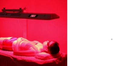 Red light therapy support option